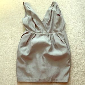 New HM grey metallic dress.  Size 8